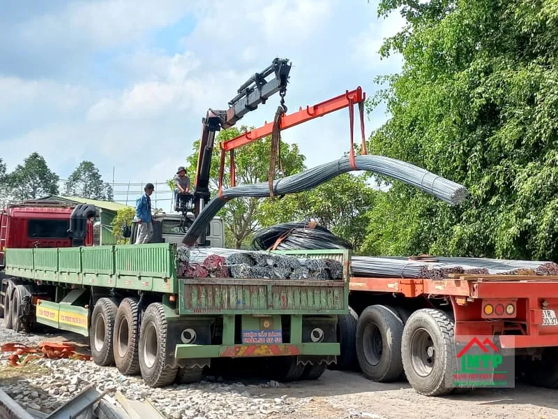 Cung cấp 17 tấn thép thanh vằn Việt Nhật đến Khu đô thị Vinhomes Imperia