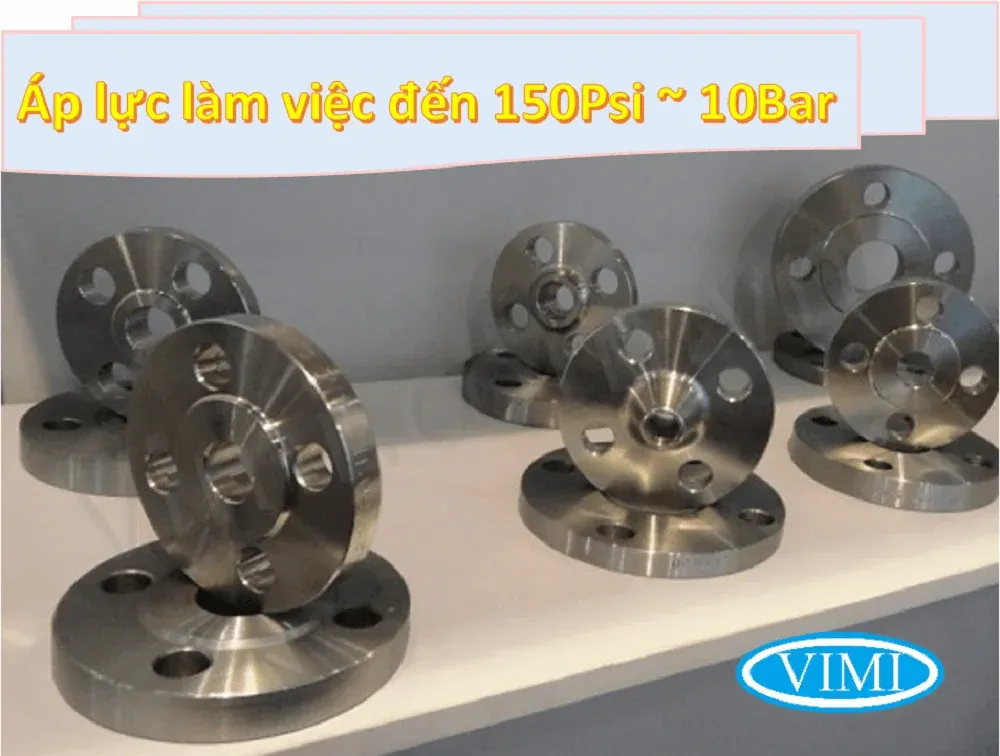 Áp lực làm việc của mặt bích ANSI 150