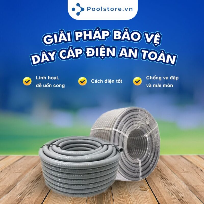 Ống Ruột Gà Lõi Thép GI Bọc Nhựa PVC: Giải Pháp Luồn Dây Điện Tối Ưu Cho Mọi Công Trình