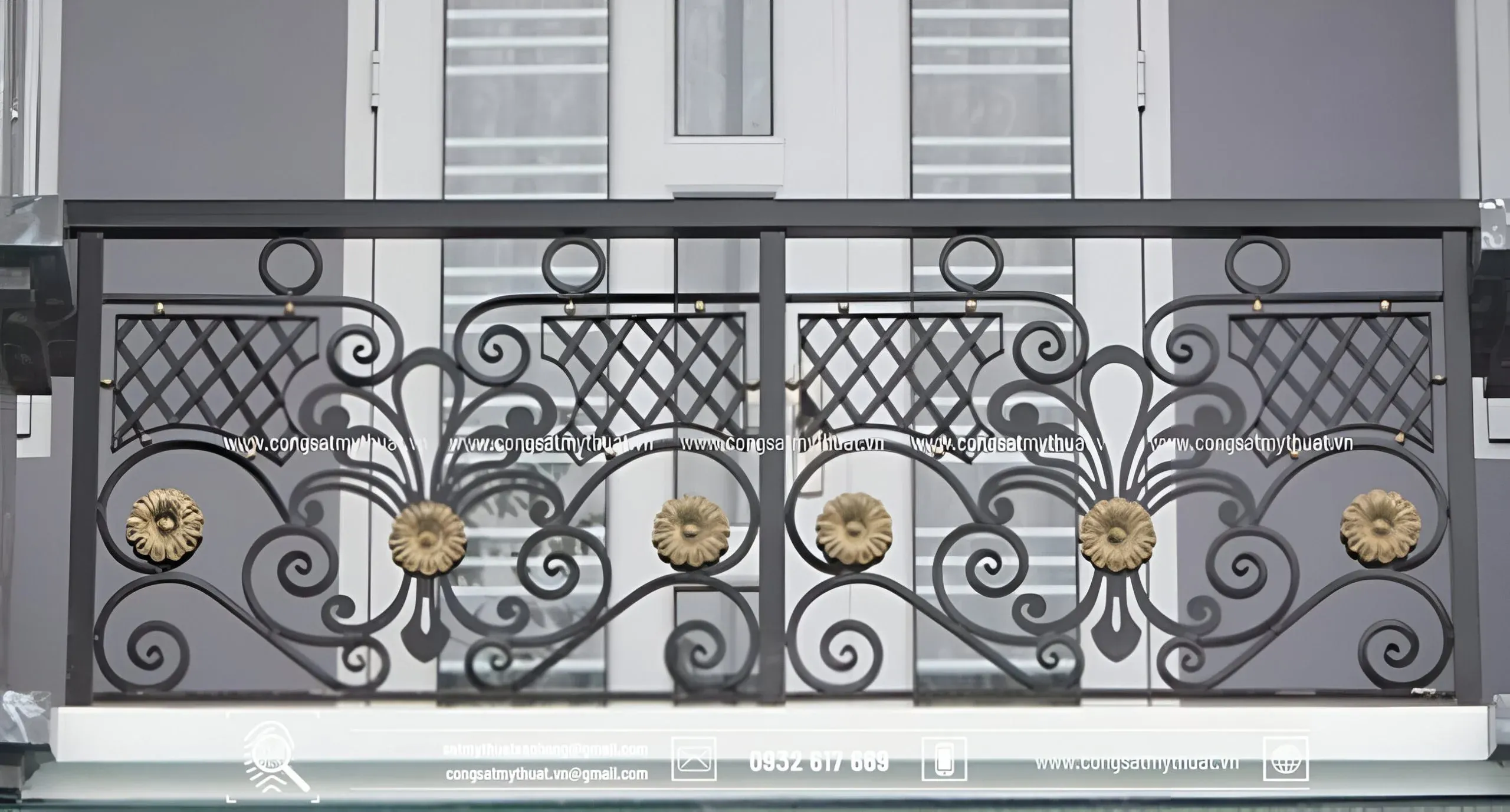 Ban công sắt độ bền cao