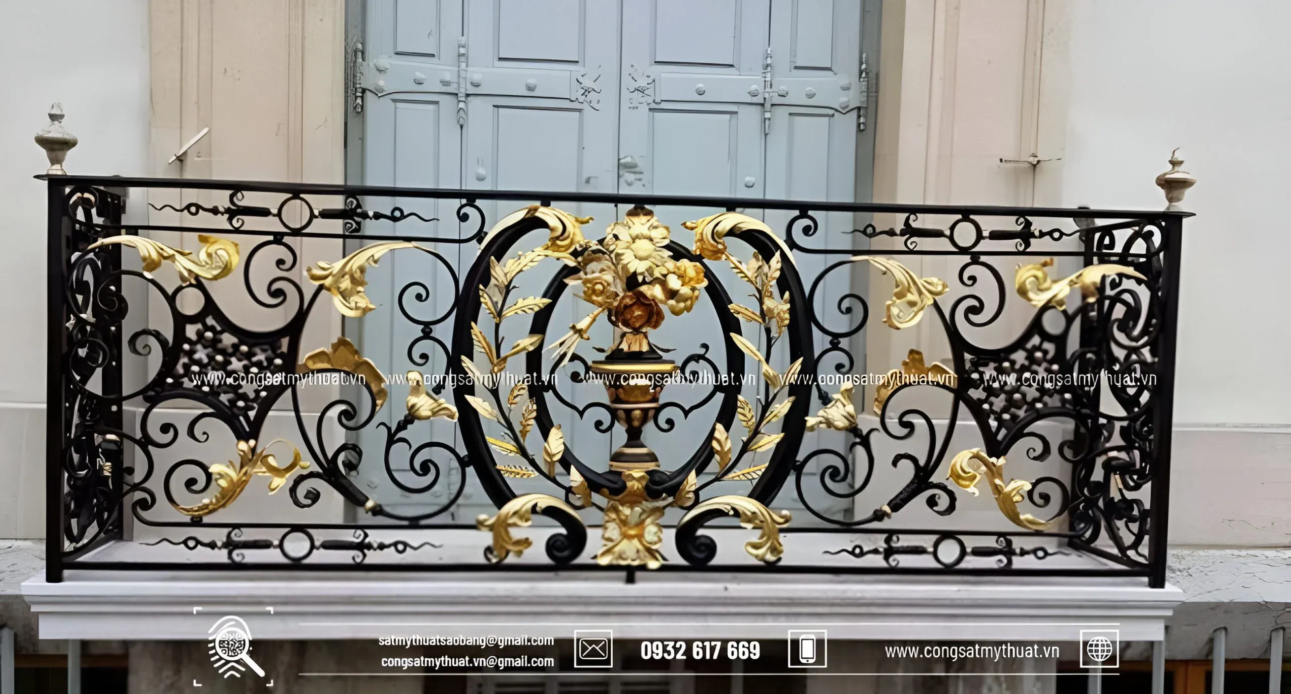 Ưu điểm ban công sắt mỹ thuật