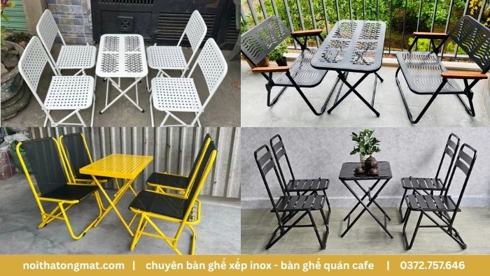 Ghế Xếp Inox Lưng Thấp: Giải Pháp Tối Ưu Về Độ Bền, Thoải Mái Và Tiết Kiệm Không Gian