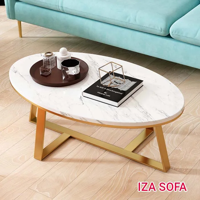 Bàn sofa hình quả trứng
