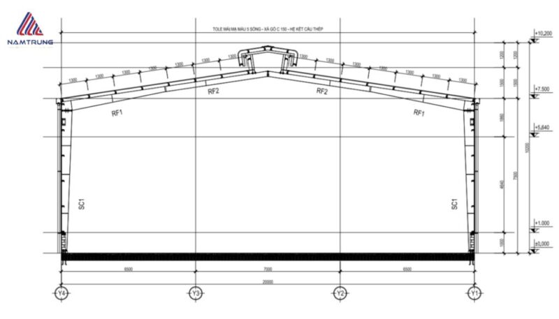 Bản Vẽ Vì Kèo Thép Hộp: Hướng Dẫn Chi Tiết Từ A-Z