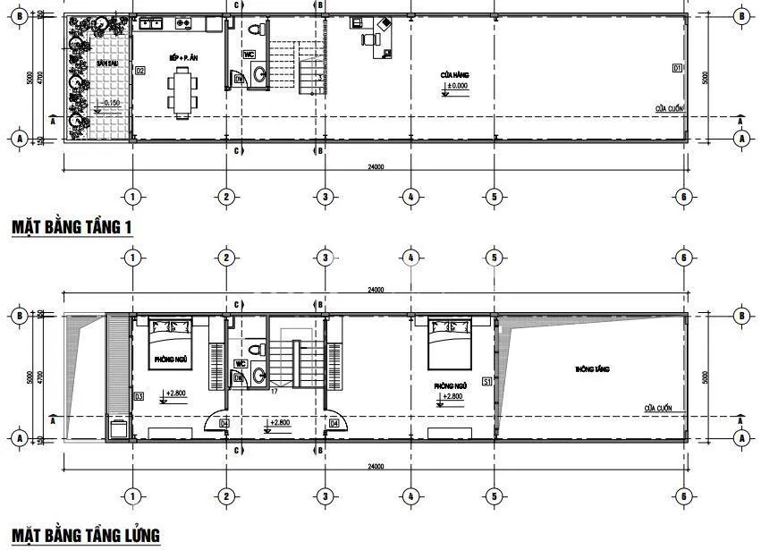 Lắp dựng kết cấu nhà khung thép theo bản vẽ