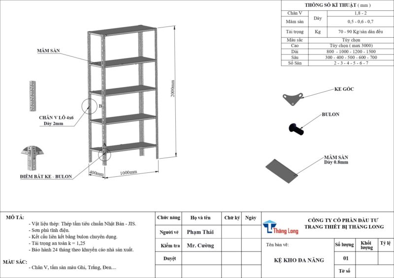 Báo Giá Sắt Lỗ Làm Kệ Chi Tiết Nhất 2024