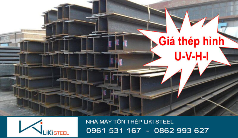 Bảng Tra Trọng Lượng Thép Hình I, H, U, V Chính Xác Nhất 2024