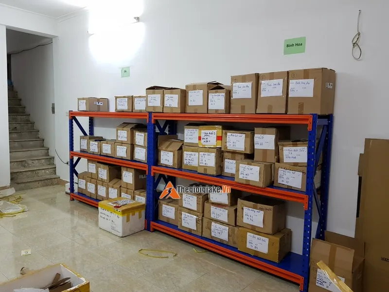 Kệ sắt lắp ghép hàng nặng 3A | Rack