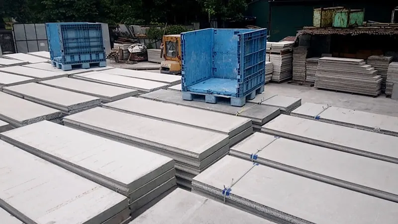 Thi công nhanh chóng với bê tông siêu nhẹ