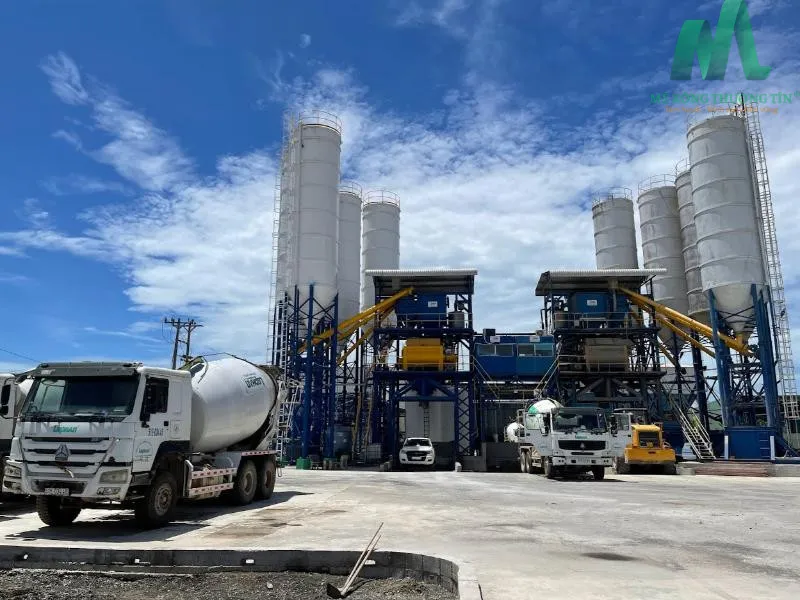 Công ty bê tông Lê Phan với đội xe chuyên nghiệp