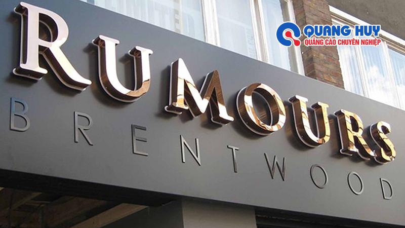 Biển Quảng Cáo Chữ Nổi Inox: Lựa Chọn Chuyên Nghiệp Cho Doanh Nghiệp Bạn
