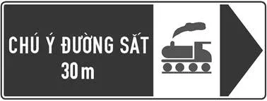 Biển số S.510b - Chú ý đường sắt