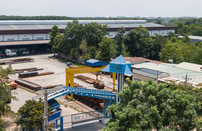 BMB Steel luôn trang bị đầy đủ ở các nhà máy