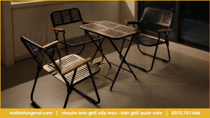 Ghế Xếp Inox Lưng Thấp: Giải Pháp Tối Ưu Về Độ Bền, Thoải Mái Và Tiết Kiệm Không Gian