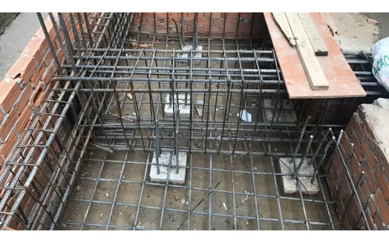 Vai trò của thép trong đài móng