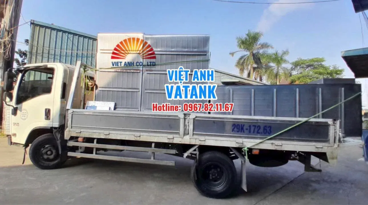Bồn nước inox Việt Anh VATANK đến với khách hàng