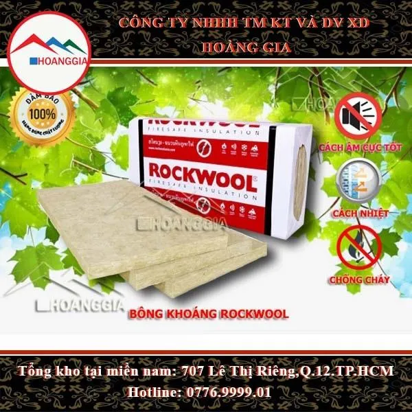 Bông khoáng Rockwool