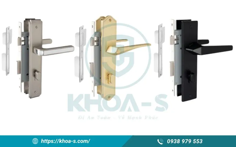 Ổ khóa cửa tay gạt