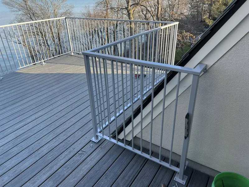 Các mẫu lan can sắt hộp được ưa chuộng