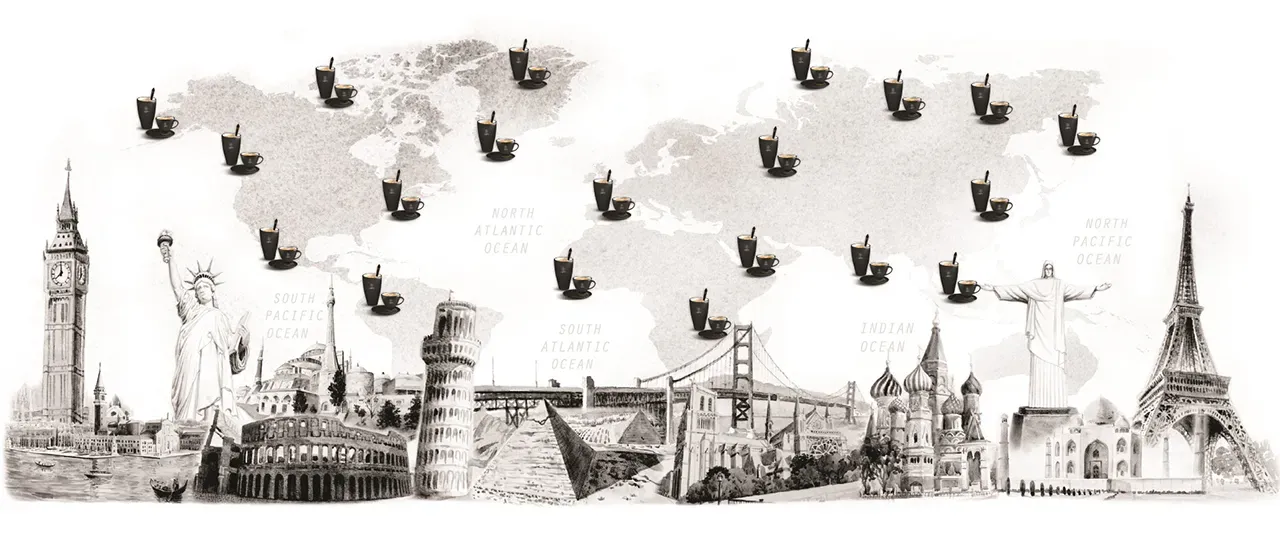 Các sản phẩm cà phê Trung Nguyên, G7, Trung Nguyên Legend mang hương vị cà phê Robusta Việt Nam đến hơn 100 quốc gia, vùng lãnh thổ