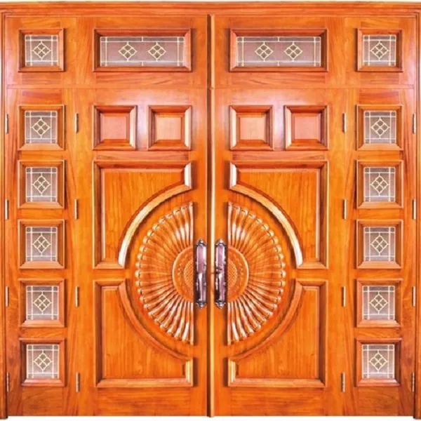 Làm sạch bề mặt cửa sắt