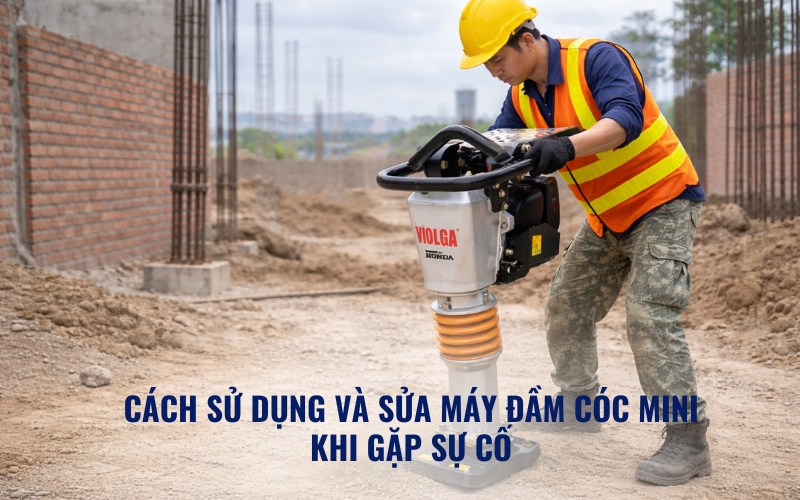 Máy Đầm Thước Bê Tông: Hướng Dẫn Chi Tiết Từ A-Z & Bảng Giá Cập Nhật