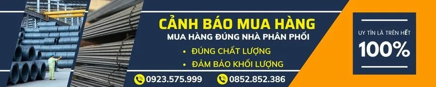 Cảnh báo mua thép online trên mạng