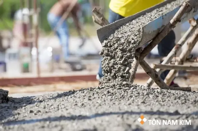 Đổ bê tông, cấp phối bê tông