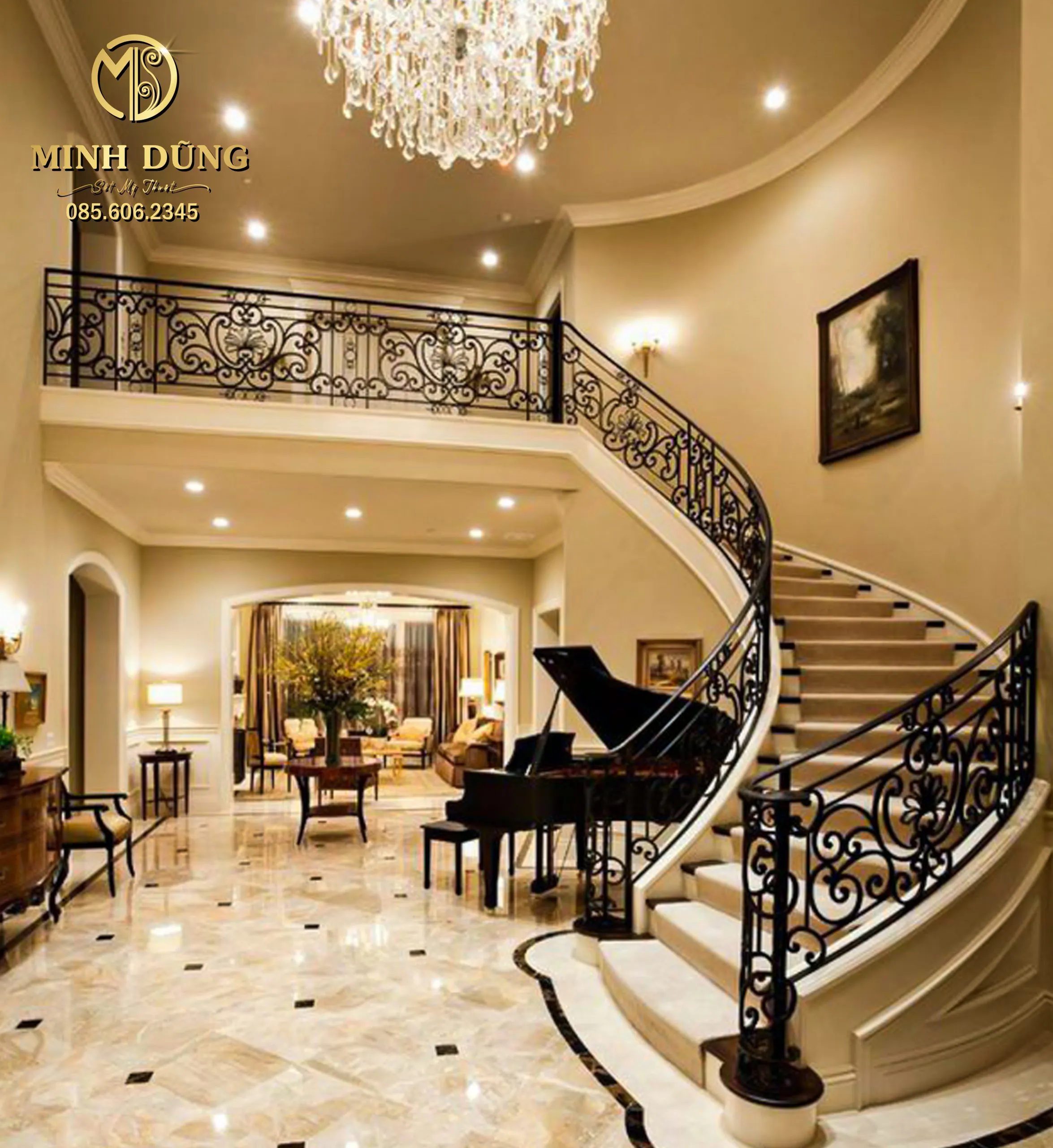 Yếu tố lựa chọn tay vịn cầu thang sắt