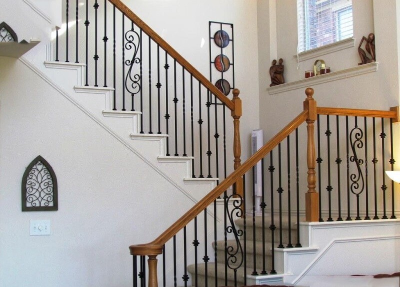Tay Vịn Cầu Thang Sắt Mỹ Thuật: Nâng Tầm Không Gian Sống Với Mẫu CL02