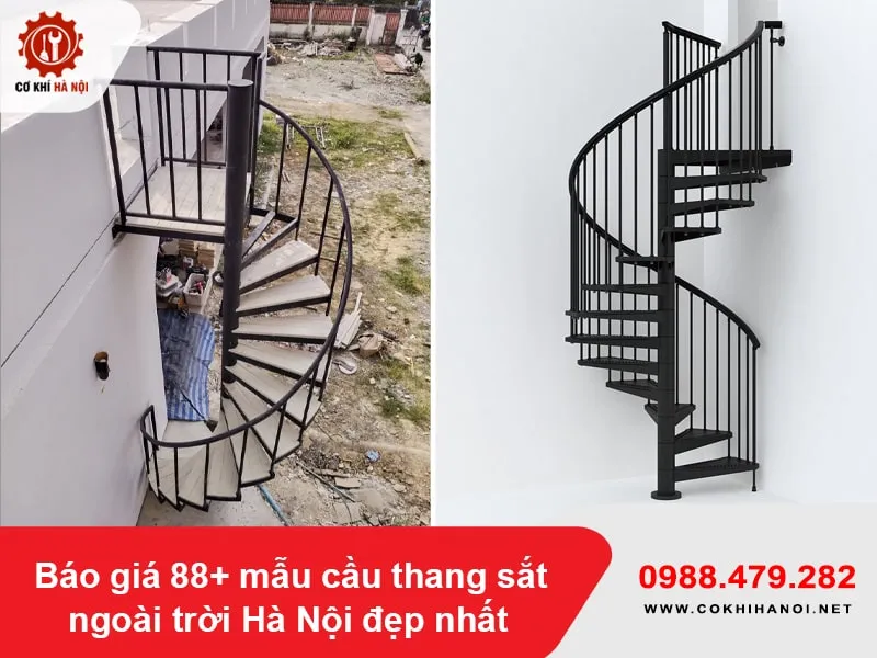 Bảo trì cầu thang sắt ngoài trời