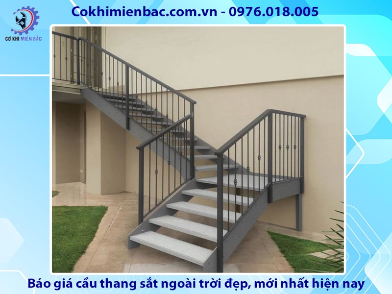 Báo Giá Cầu Thang Sắt Mặt Gỗ Chi Tiết & Ưu Điểm Vượt Trội 2024