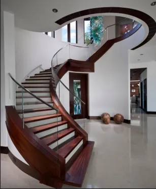 Mẫu cầu thang xoắn ốc tiết kiệm diện tích