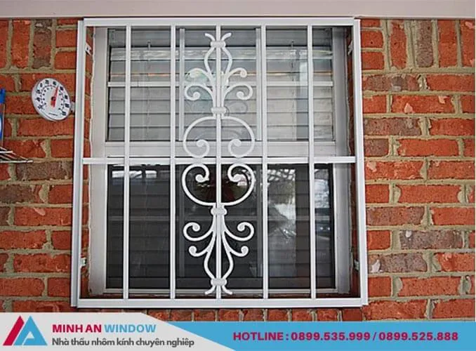 Kiểu Dáng Hoa Sắt Cửa Sổ Inox Đa Dạng