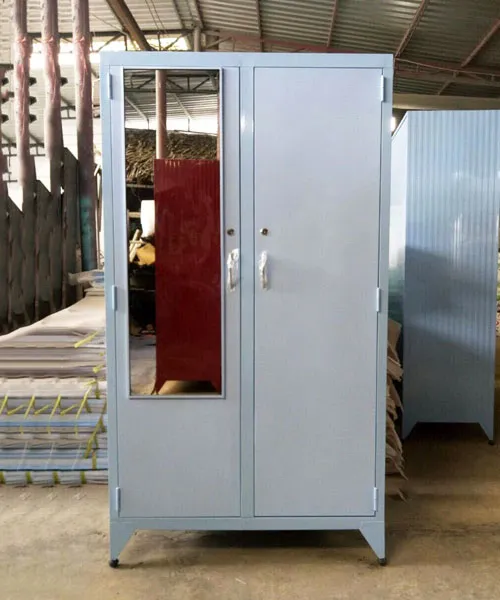 Chất liệu thép hộp mạ kẽm làm khung tủ bền bỉ