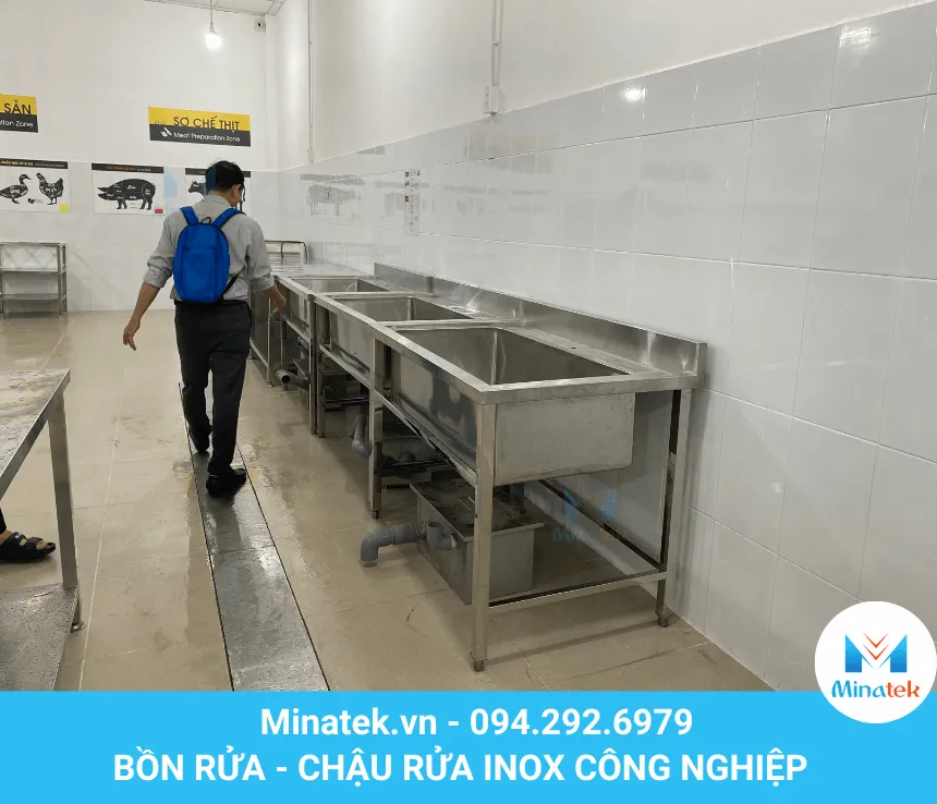 Tư vấn chọn mua chậu rửa inox công nghiệp