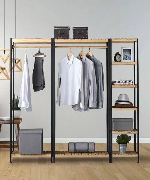 Lựa chọn cấu trúc khung sắt hộp cho tủ quần áo