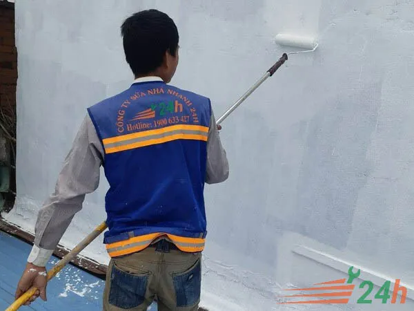 Chống thấm tường ngoài trời mới xây