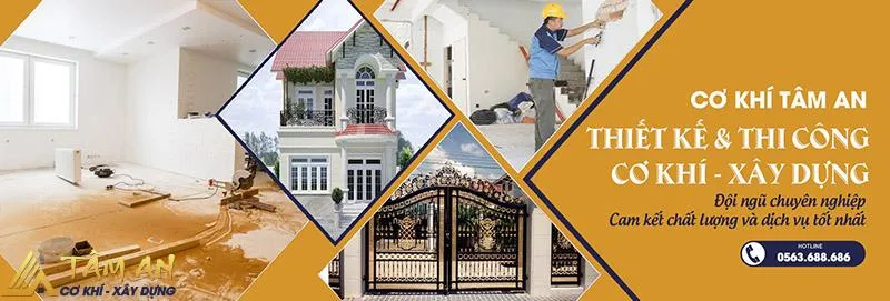 Tâm An là đơn vị chuyên thiết kế, thi công các mẫu cửa sắt uy tín