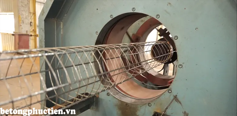 Sản xuất lồng thép cho cọc bê tông ly tâm