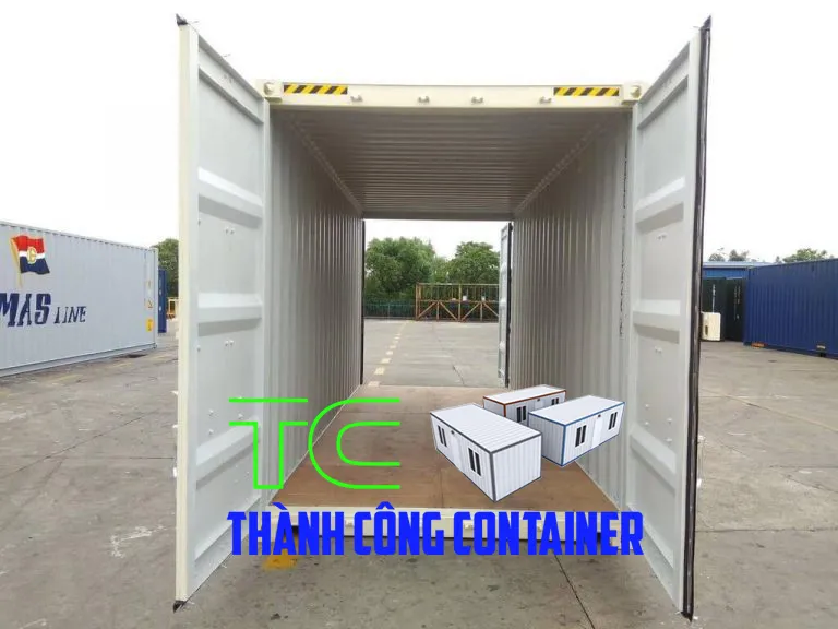 Container mở 2 cửa chở được bao nhiêu tấn