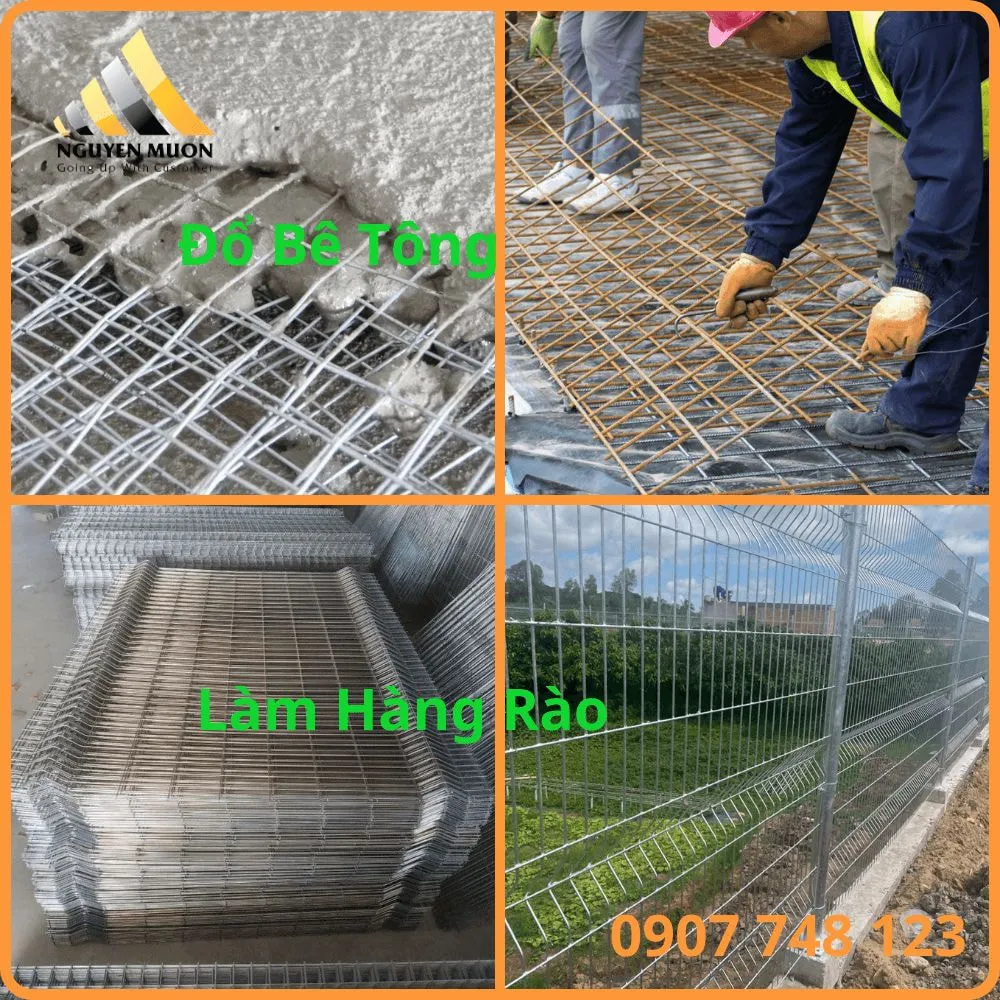 Công dụng lưới thép hàn