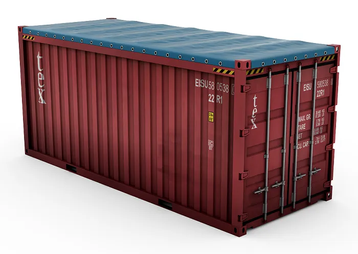 Container 20 feet mở nóc (OT) chở được bao nhiêu tấn