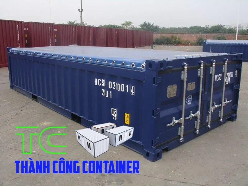 Container open top 40 feet