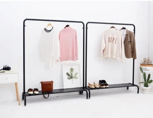 giá treo quần áo bằng sắt dạng sào đơn