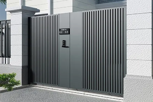 Cửa cổng lùa sắt hộp