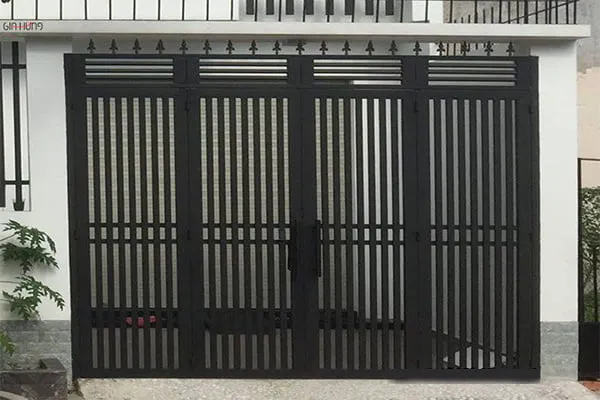 Cửa cổng lùa sắt hộp