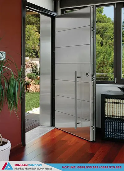 Mẫu Cửa inox 1 cánh cao cấp chất lượng phổ biến nhất 2022