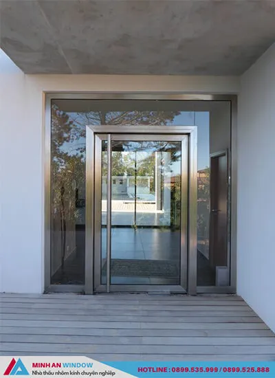 Mẫu Cửa inox 1 cánh cao cấp chất lượng phổ biến nhất 2022