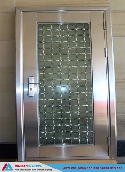 Mẫu Cửa inox 1 cánh cao cấp chất lượng phổ biến nhất 2022